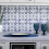 CUBIA BLUE Self-adhesive Wall Tiles (6 tiles) 6