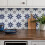 ALIA BLUE Self-adhesive Wall Tiles (6 tiles) 5