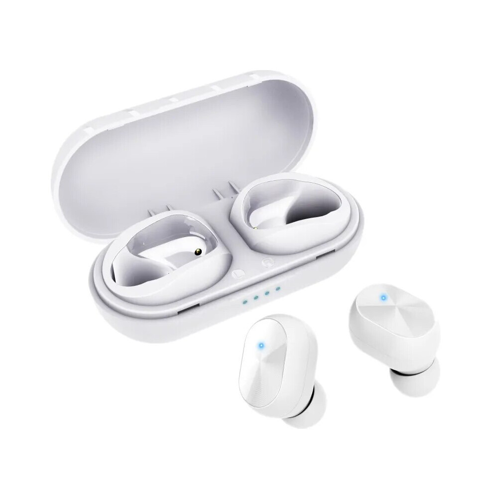 (White) T66 Tws Wireless Headphones 5.3 Bluetooth Earphones Hifi Lossless Sound Headsets Sport Waterproof Earbuds For All Smartphones White