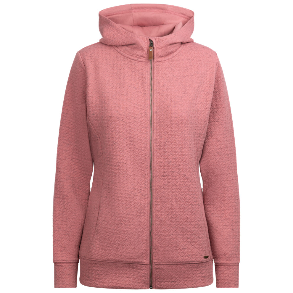 (8, Light Mulberry Marl) Trespass Womens Hoodie Full Zip Winnie
