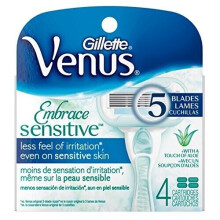 Gillette Dames Venus Embrace Sensitive 4Cartridges