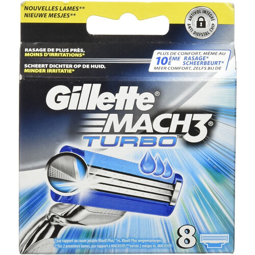 Gillette Gillette Mach3 Turbo Scheermesjes voor mannen
