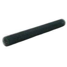 (25 x 1.5 m/25 x 25 mm) vidaXL Wire Netting Steel with PVC Coating Square Green Garden Panel