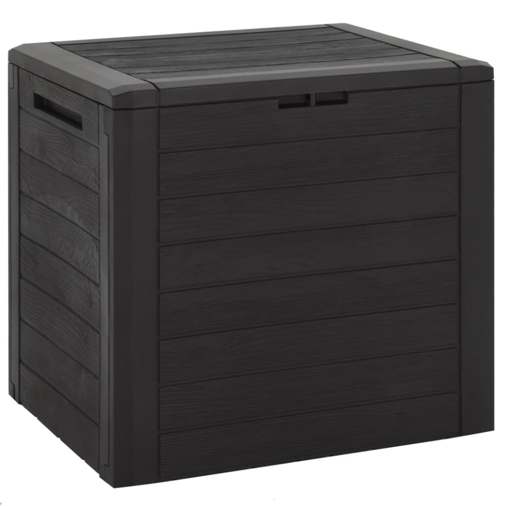 (brown) vidaXL Garden Storage Box Outdoor Patio Cushion Tool Chest Pillow Blanket Box