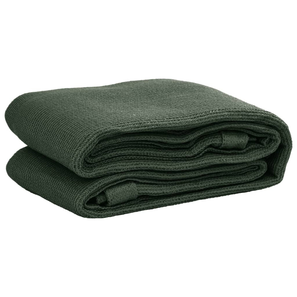 Vidaxl (Dark Green, 400 X 700 Cm) Tent Carpet Outdoor Camping Hiking Rug Patio Accessory Picnic Tent