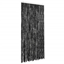 (anthracite, 118 x 220 cm) vidaXL Fly Curtain Door Curtain Fly Screen Fly Blind Insect Curtain Chenille