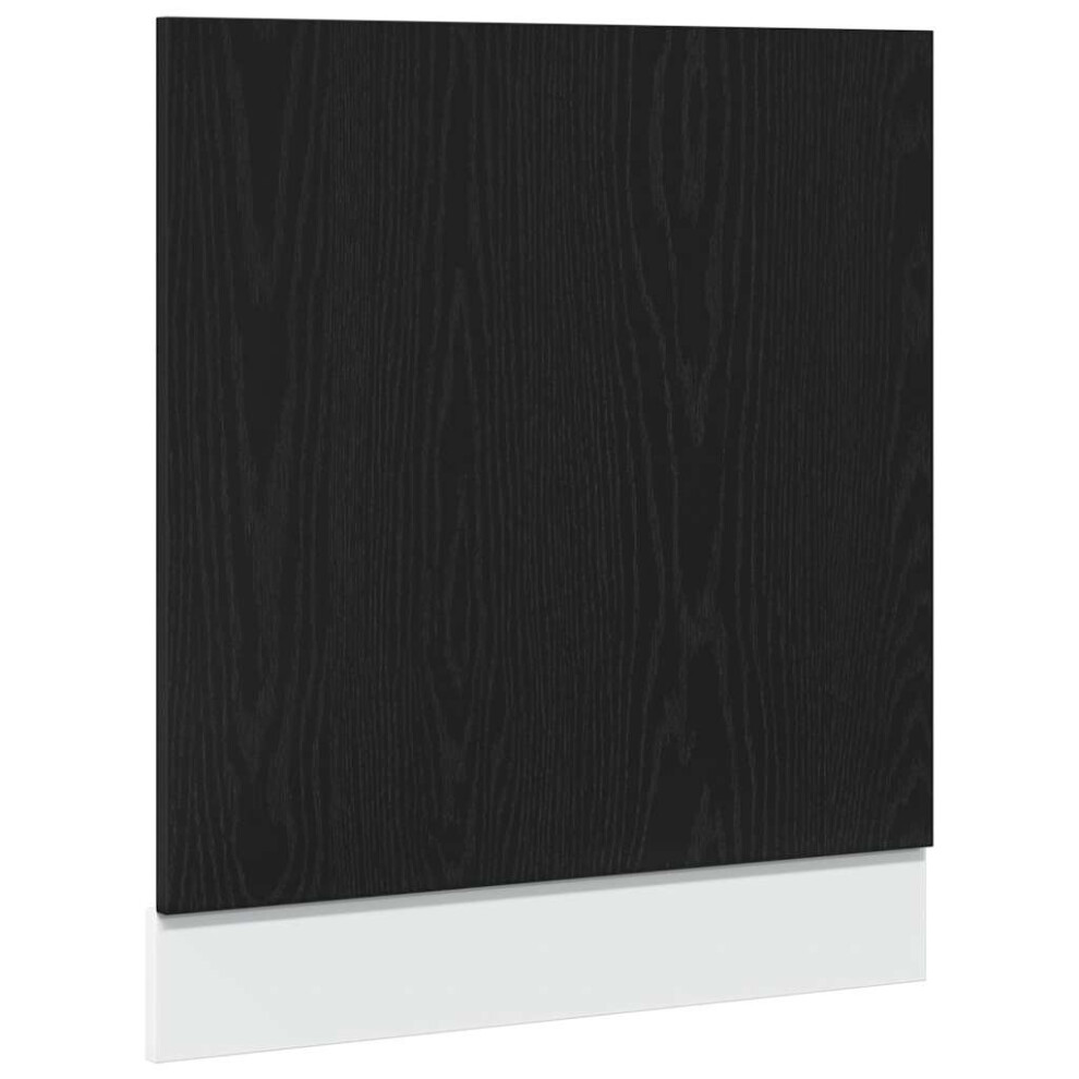 Vidaxl (Black Oak, 1 Pcs Piece) Kitchen Cabinet Home Storage Shelf Organiser Cupboard Engineered Wood