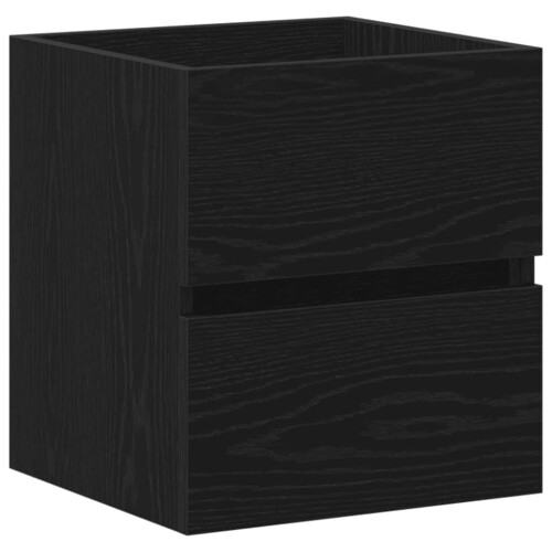VidaXL (black oak) vidaXL Bathroom Sink Cabinet Engineered Wood 1