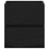 VidaXL (black oak) vidaXL Bathroom Sink Cabinet Engineered Wood 6