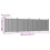 VidaXL vidaXL Zaunelement Grau 699x186 cm WPC 4