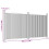 VidaXL vidaXL Zaunelement Grau 353x186 cm WPC 4