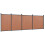 VidaXL vidaXL Zaunelement Braun 699x186 cm WPC 2