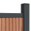 VidaXL vidaXL Zaunelement Braun 1564x186 cm WPC 9