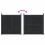 VidaXL vidaXL Zaunelement Grau 1045x186 cm WPC 8