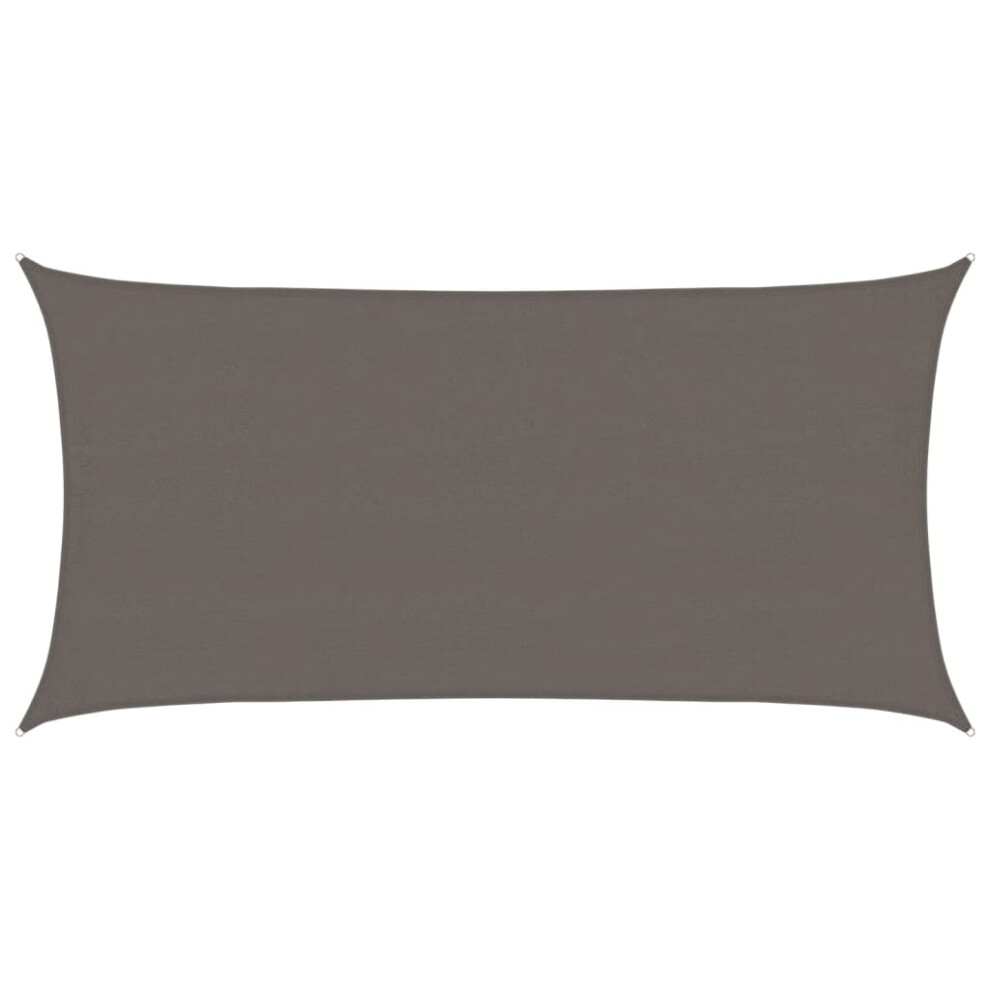 New Vidaxl (, 4 X 7 M) Sunshade Sail Canopy Screen Balcony Awning Canopy Hdpe Rectangular Anthracite