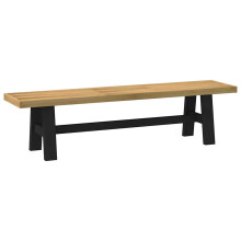 (A-Shaped) vidaXL Dining Bench Hall Dining Room Seat Kitchen Bench NOAIN Solid Wood Pine