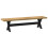 VidaXL (X-Shaped) vidaXL Dining Bench Hall Dining Room Seat Kitchen Bench NOAIN Solid Wood Pine 5