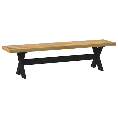 VidaXL (X-Shaped) vidaXL Dining Bench Hall Dining Room Seat Kitchen Bench NOAIN Solid Wood Pine