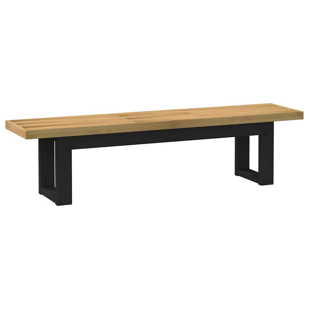 Vidaxl (U-Shaped) Dining Bench Hall Dining Room Seat Kitchen Bench Noain Solid Wood Pine