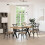 VidaXL (X-Shaped, 160 cm) vidaXL Dining Table Kitchen Table Dining Room Table NOAIN Solid Wood Pine 2