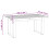 VidaXL (U-Shaped, 160 cm) vidaXL Dining Table Kitchen Table Dining Room Table NOAIN Solid Wood Pine 9