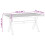 VidaXL (X-Shaped, 160 cm) vidaXL Dining Table Kitchen Table Dining Room Table NOAIN Solid Wood Pine 4