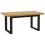 VidaXL (U-Shaped, 160 cm) vidaXL Dining Table Kitchen Table Dining Room Table NOAIN Solid Wood Pine 1