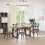 VidaXL (U-Shaped, 160 cm) vidaXL Dining Table Kitchen Table Dining Room Table NOAIN Solid Wood Pine 2