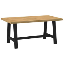 (A-Shaped, 160 cm) vidaXL Dining Table Kitchen Table Dining Room Table NOAIN Solid Wood Pine