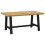 VidaXL (A-Shaped, 160 cm) vidaXL Dining Table Kitchen Table Dining Room Table NOAIN Solid Wood Pine 1
