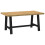 VidaXL (A-Shaped, 160 cm) vidaXL Dining Table Kitchen Table Dining Room Table NOAIN Solid Wood Pine 5