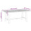 VidaXL (A-Shaped, 180 cm) vidaXL Dining Table Kitchen Table Dining Room Table NOAIN Solid Wood Pine 4