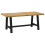 VidaXL (A-Shaped, 180 cm) vidaXL Dining Table Kitchen Table Dining Room Table NOAIN Solid Wood Pine 5