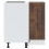 VidaXL vidaXL Küchen-Eckunterschrank Lucca Räuchereiche Holzwerkstoff 7