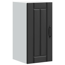 (black, 1 pcs) vidaXL Oven Cabinets Kitchen Cabinet Oven Unit 2 pcs Kalmar Engineered Wood