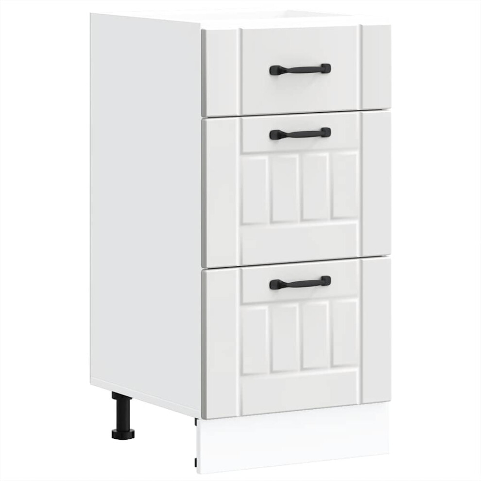 (White, 1 Pcs) Vidaxl Oven Cabinets Kitchen Cabinet Oven Unit 2 Pcs Kalmar Engineered Wood 8721158425768