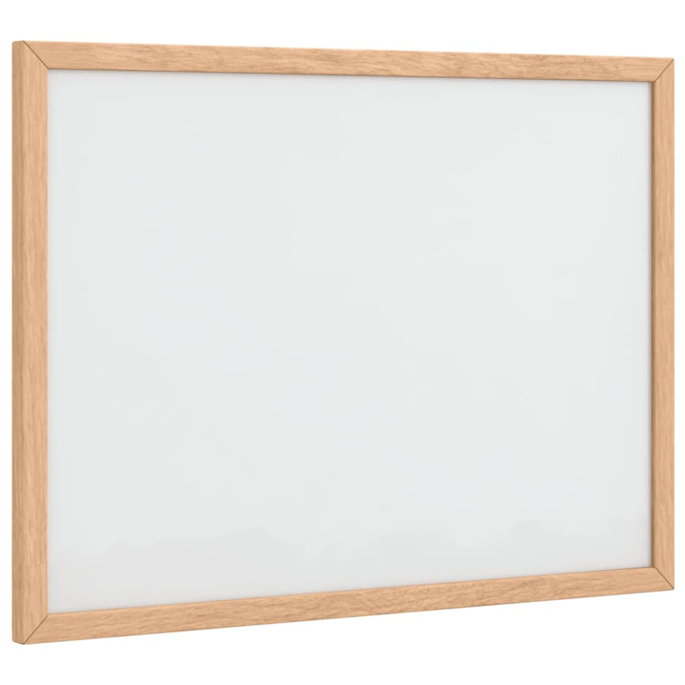 (whiteboard, 40 x 30 cm) vidaXL Magnetic Whiteboard with Solid Pine Wood Frame