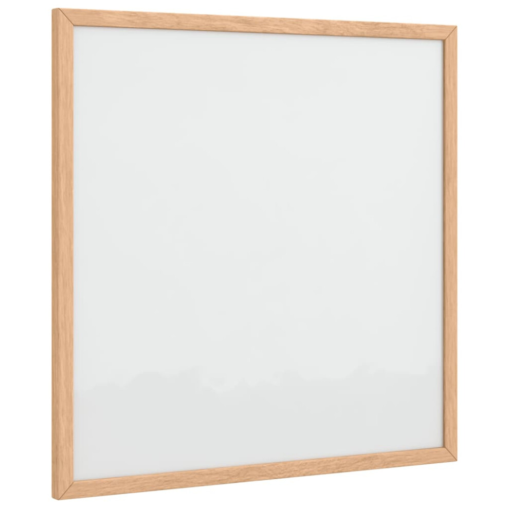 Vidaxl (Whiteboard, 40 X 40 Cm) Magnetic Whiteboard With Solid Pine Wood Frame