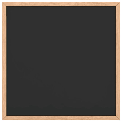 VidaXL vidaXL Chalkboard with Solid Pine Wood Frame Black 40x40 cm blackboard 2
