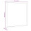 VidaXL vidaXL Chalkboard with Solid Pine Wood Frame Black 40x40 cm blackboard 7