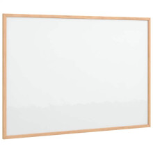 (whiteboard, 80 x 55 cm) vidaXL Magnetic Whiteboard with Solid Pine Wood Frame