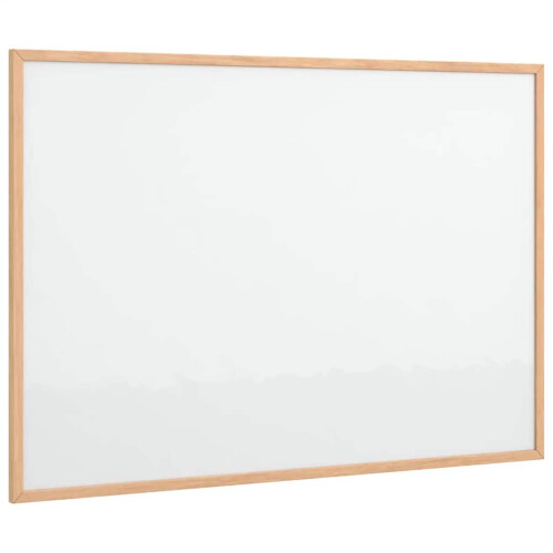 VidaXL (whiteboard, 80 x 55 cm) vidaXL Magnetic Whiteboard with Solid Pine Wood Frame