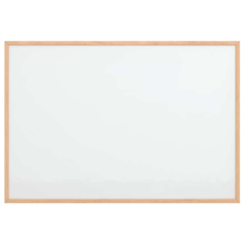 VidaXL (whiteboard, 80 x 55 cm) vidaXL Magnetic Whiteboard with Solid Pine Wood Frame 2