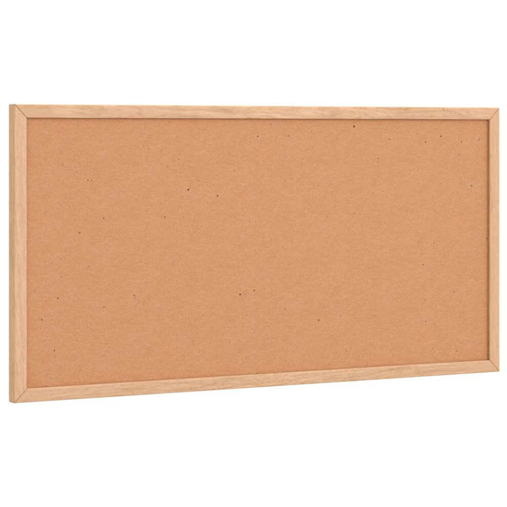 Vidaxl (Cork Board, 60 X 30 Cm) Magnetic Whiteboard With Solid Pine Wood Frame