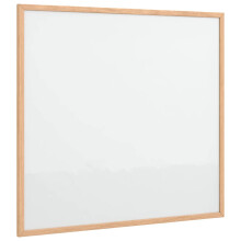 (whiteboard, 60 x 55 cm) vidaXL Magnetic Whiteboard with Solid Pine Wood Frame