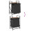 VidaXL (smoked oak) vidaXL Laundry Basket 1 Compartment with Shelf laundry hamper 10