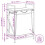 VidaXL (smoked oak) vidaXL Laundry Basket 1 Compartment with Shelf laundry hamper 4