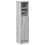 VidaXL (grey sonoma) vidaXL Bathroom Cabinet with Roll Holder Storage Unit Vanity Unit 2