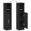 VidaXL (black) vidaXL Bathroom Cabinet with Roll Holder Storage Unit Vanity Unit 8