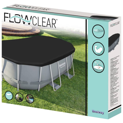 Bestway Bestway Pool Cover Swimming Pool Cover Above Ground Pool Protector Flowclear 1